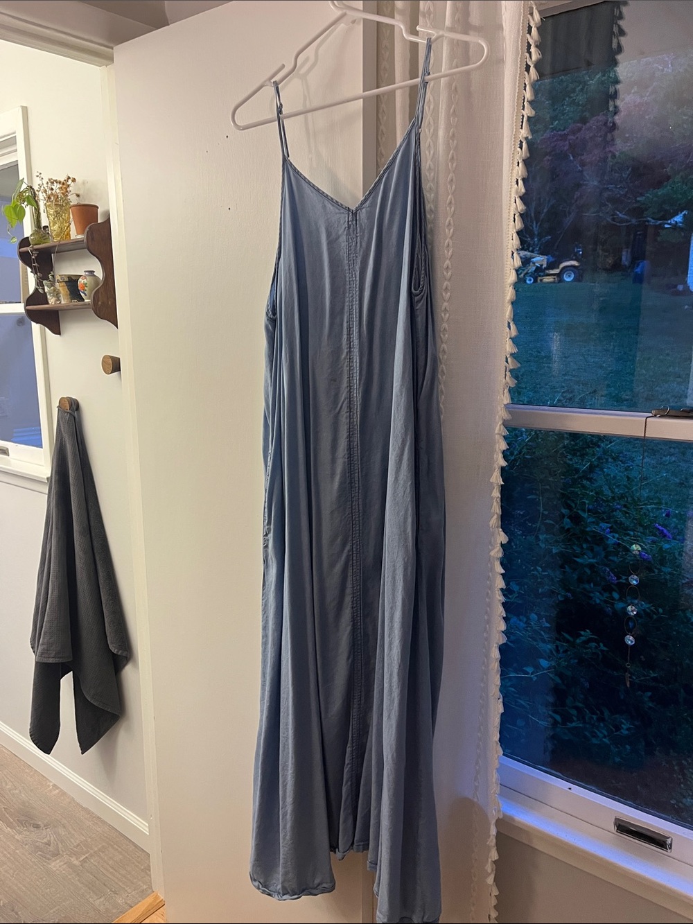 Baltic Born Light Blue Slip Maxi Dress